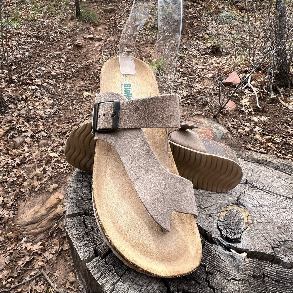 Bio Natura Sandals Women Size 8 taupe